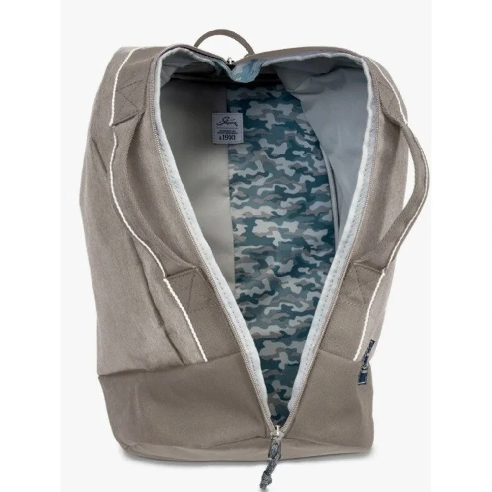 The Skyway Luggage Co. Rainier Compact Duffel Backpack Beige NWT